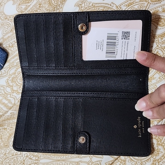 Katspade long slimfold wallet - Picture 3 of 3